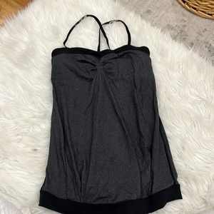 LuLulemon athletica activewear tank top with built in bra